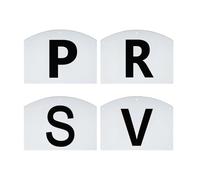 CRFFZ Wall Mount Dressage Letters Arenas Markers, Arenas for Equestrians Athletes and Event Includes Waterproof Signs