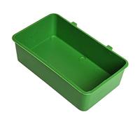 CRFFZ Water Cup with Hooks Cage Hanging Food Bowl for Pigeons Ducks Doves Rabbits Easy to Clean Bird Bath Poultry Feeding Cups Hanging Feeder