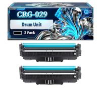 CRG-029 Drum Unit Compatible for Canon i-SENSYS LBP-7010C i-SENSYS LBP-7018C Printers, With Chip Large Capacity 7000 Pages (2 Pack Black)