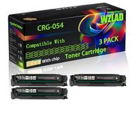 CRG-054 Compatible for Canon Toner Cartridge with Chip i-SENSYS MF641Cw LBP-621Cw LBP-623Cdw MF643Cdw MF-643Cdw Printers (3 Pack Black)