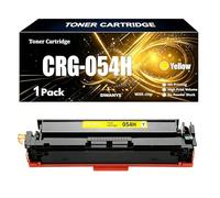 CRG-054H High Yield Toner Cartridge For Canon MF641Cdw MF642Cdw LBP621Cw LBP622Cdw MF643Cdw LBP623Cdw MF644Cdw MF645Cx, Smart Chip Accurate Page Count, 2,300 Pages, Yellow, 1-Pack