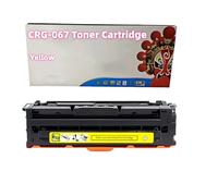 CRG-067 Compatible Black Toner Cartridge - 1400 Pages | Cyan/Magenta/Yellow 1300 Pages Each - For LBP646Cdw/MF651Cw/MF653Cdw/MF662Cdw(Yellow,Standard Yield)