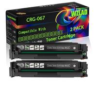 CRG-067 Compatible for Canon Toner Cartridge with Chip i-SENSYS LBP631Cw LBP633Cdw MF651Cw Printers (2 Pack Black)