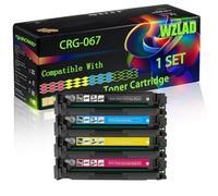 CRG-067 Compatible for Canon Toner Cartridge with Chip i-SENSYS MF655Cx MF655Cw MF657Cdw Printers (4-Pack BK/C/M/Y)