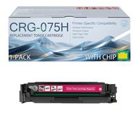 CRG-075H CRG075H High Yield Toner Cartridges With Smart Chip Compatible for Canon Color ImageCLASS LBP646Cdw LB647Cdw MF662CdW MF664Cdw MF665CdW MF667Cdw, 3500 Pages Magenta