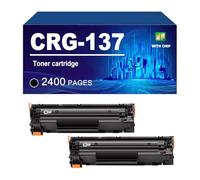 CRG 137 CRG-137 Toner Cartridge Compatible For Canon D570 LBP151dw MF212w MF216n MF217w MF227dw MF229dw MF232w MF236n MF242dw MF244dw MF247dw MF249dw Printers,Black-2 Pack