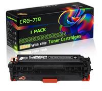 CRG-718 Compatible for Canon Toner Cartridges with Chip i-SENSYS MF8540Cdn LBP7680Cx MF8330Cdn MF8550Cdn MF720 MF8340Cdn MF8580Cdn MF724Cdw Printers (1 Pack Black)