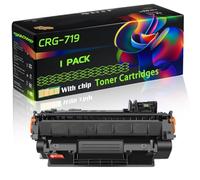 CRG-719 Compatible for Canon Toner Cartridges with Chip i-SENSYS LBP6670dn LBP6650dn Printers (1 Pack Black)