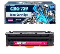 CRG 729 Toner Cartridge Compatible for Canon I-Sensys LBP-7010C LBP-7018C Printers, With Chip Large Capacity 1200 Pages (1 Pack Magenta)