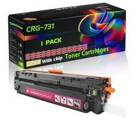 CRG-731 Compatible for Canon Toner Cartridges with Chip i-SENSYS LBP7100 MF620C MF8230Cn LBP7100Cn MF623Cn MF8280Cw LBP7110 MF628Cw LBP7110Cw Printers (1 Pack Magenta)