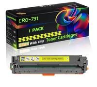 CRG-731 Compatible for Canon Toner Cartridges with Chip i-SENSYS MF600 MF620 MF623 MF623cn Printers (1 Pack Yellow)