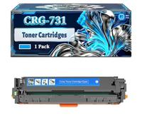 CRG-731 Toner Cartridges Compatible for Canon i-SENSYS MF600 MF620 MF623 MF623cn MF628 Printers, With Chip Large Capacity 2400 Pages (1 Pack Cyan)