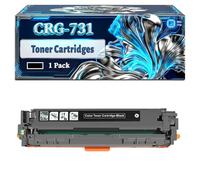 CRG-731 Toner Cartridges Compatible for Canon i-SENSYS MF628cw MF8200 MF8230CN MF8280CW Printers, With Chip Large Capacity 2400 Pages (1 Pack Black)