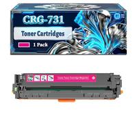 CRG-731 Toner Cartridges Compatible for Canon i-SENSYS MF628cw MF8200 MF8230CN MF8280CW Printers, With Chip Large Capacity 2400 Pages (1 Pack Magenta)
