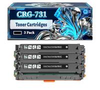 CRG-731 Toner Cartridges Compatible for Canon i-SENSYS MF628cw MF8200 MF8230CN MF8280CW Printers, With Chip Large Capacity 2400 Pages (3 Pack Black)