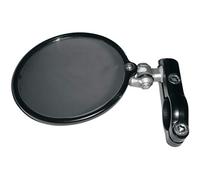 Crg Black Hindsight Lane Splitter Left Bar End Mirror