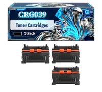 CRG039 Toner Cartridges Compatible for Canon i-SENSYS LBP-351x LBP-352x Printers, With Chip Large Capacity 11000 Pages (3 Pack Black)