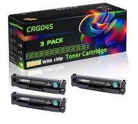 CRG045 Compatible for Canon Toner Cartridge with Chip i-SENSYS MF633Cdw MF634Cdw MF635Cx Printers (3 Pack Black)