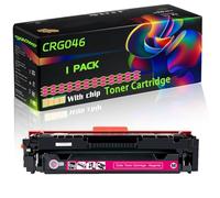 CRG046 Compatible for Canon Toner Cartridge with Chip i-SENSYS LBP653 LaserBase MF735 i-SENSYS LBP654 i-SENSYS MF735 MF734 Printers (1 Pack Magenta)
