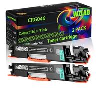 CRG046 Compatible for Canon Toner Cartridge with Chip ImageCLASS MF733Cdw MF731Cdw MF735Cdw LBP654Cdw Printers (2 Pack Black)