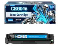 CRG046 Toner Cartridge Compatible for Canon i-SENSYS LBP-653Cdw LBP-654Cx MF-732Cdw MF-734Cdw MF-735Cx Printers, With Chip Large Capacity 6500 Pages (1 Pack Cyan)
