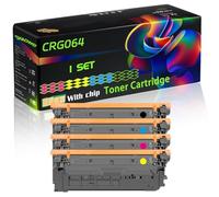 CRG064 Compatible for Canon Toner Cartridge with Chip i-SENSYS LBP722Cdw LBP732Cdw MF832Cdw Printers (4-Pack BK/C/M/Y)
