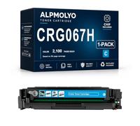 CRG067H High Yield Toner Cartridge Replacement Fits CRG067H, Compatible with Canon i-SENSYS MF651Cw 655Cdw 657Cdw, 4 Pack Black Cyan Magenta Yellow with Chip,Blue