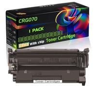 CRG070 Compatible for Canon Toner Cartridge with Chip i-SENSYS LBP243dw LBP246dw MF461dw MF463dw Printers (1 Pack Black)