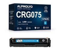 CRG075 High Yield Toner Cartridge Replacement for CRG075HK/C/M/Y, Compatible with Canon Color imageCLASS LBP646Cdw/LB647Cdw/MF662CdW,with Chip