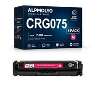 CRG075 High Yield Toner Cartridge Replacement for CRG075HK/C/M/Y, Compatible with Canon Color imageCLASS LBP646Cdw/LB647Cdw/MF662CdW,with Chip