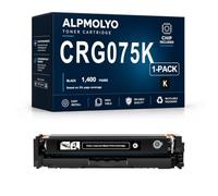 CRG075 High Yield Toner Cartridge Replacement for CRG075K/C/M/Y, Compatible with Canon Color imageCLASS LBP646Cdw/LB647Cdw/MF662Cdw,with Chip