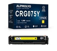 CRG075 High Yield Toner Cartridge Replacement for CRG075K/C/M/Y, Compatible with Canon Color imageCLASS LBP646Cdw/LB647Cdw/MF662Cdw,with Chip
