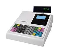 CRG100 Cash Register Till. Ideal for Retail or Hospitality. Simple to Setup and Operate. Extensive Features Such as Cashiers, permissions, tabs/Tables, VAT, Receipt Header info. (White, No Drawer)