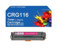 CRG116 Color Toner Cartridges Replacement for Canon iC MF8000C series MF8200C MF620C Series Printer, Easy to Install and Use,CRG116-Magenta