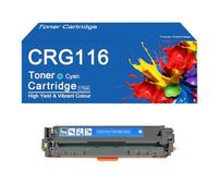 CRG116 Color Toner Cartridges Replacement for Canon iC MF8000C series MF8200C MF620C Series Printer, Easy to Install and Use,CRG116-Cyan