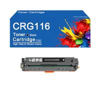 CRG116 Color Toner Cartridges Replacement for Canon iC MF8000C series MF8200C MF620C Series Printer, Easy to Install and Use,CRG116-Black