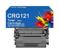 CRG121 Black Toner Cartridges with Chip Replacement for Canon imageCLASS D1650 1620 Printer, High Yield 5000 Pages,CRG121-1Pack