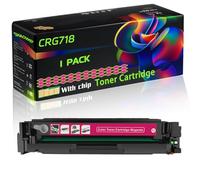 CRG718 Compatible for Canon Toner Cartridge with Chip i-SENSYS MF728 MF728cdw MF729 MF729cx MF8330 Printers (1 Pack Magenta)