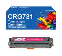 CRG731 4 Color Toner Cartridges High Yield Replacement for Canon I-SENSYS LBP7100Cn LBP7110Cw MF628Cw 623Cn MF8280Cw MF8230Cn Printer,CRG731-M