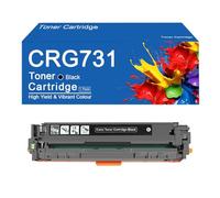 CRG731 4 Color Toner Cartridges Replacement for Canon I-SENSYS LBP7100Cn LBP7110Cw MF628Cw MF8230Cn Printer with Chip,CRG731-BK