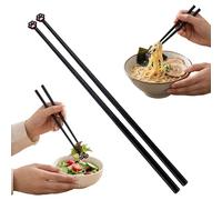 CRGANGZY 2 Pairs Cat Paw Chopsticks, Cute Plastic Cat Paw Chopsticks, Lightweight Non Slip Grip Eating Chopstick Kitty Themed Gift for Kitchen Home Hotel Restaurant Party