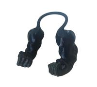 CRGANGZY 3D Printed Hanging Arm with Muscle Costume Accessory Costume Prop for Halloween Birthday Party Supplies-Black