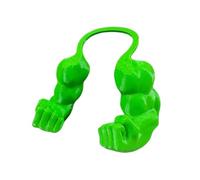 CRGANGZY 3D Printed Hanging Arm with Muscle Costume Accessory Costume Prop for Halloween Birthday Party Supplies-Green