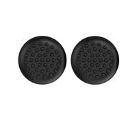 CRGANGZY Controller Thumbstick Caps Replacement Silicone Touch Controller Rocker Cover Accessories for Meta for Quest 3/for Quest2/Pico 4/for Quest Pro (Black)