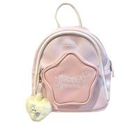 CRGANGZY Cute Star Y2K Aesthetic Mini Backpack Lightweight Travel Backpack with Adjustable Shoulder Strap Trendy School Backpack for Teens Girls Women Students (Pink)