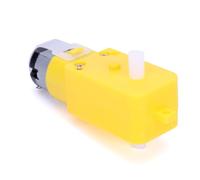 CRGANGZY Dual Shaft Geared Motor Gearmotor DC 3-12V Dual Shaft TT Motor Install Smart Car Chassis Four Drive Car Motor DIY for Smart Car Robot