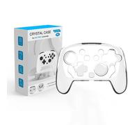 CRGANGZY For NS2 PRO Controller Crystal Case Wear Resist NS2 Gaming Controller Washable Transparent Crystal Protection Gaming Controller Accessories