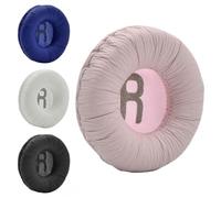 CRGANGZY Headphones Ear Pads Protein Leather with Soft Foam Ear Pads Pillow Replacement Earpads for JBL JR300 T450BT T500BT Tune600 Headphones (Blue)
