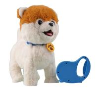 CRGANGZY Interactive Plush Puppy Dog, Robot Dogs That Act Like Real Dogs with Walking Barking and Tail Wagging for 3 4 5 6 Year Olds Girls Boys, Walking Dog Toys for Kids