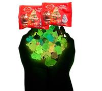 CRGANGZY Mini Glow In The Dark Animal Resin Models, Mystery Blind Bag Random Resin Figures, Luminous Mini Resins Animals for Party Favors Bag Fillers Surprise Gifts for DIY Crafts